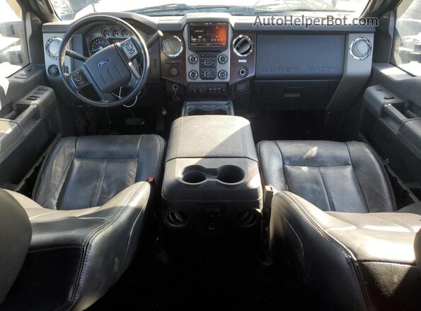 1FT7W2B68GED07813 2016 FORD F250 Black Dashboard view