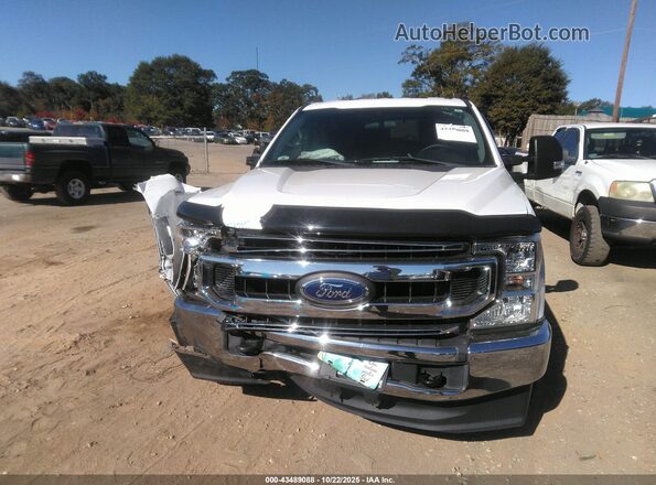 1FT7W2B68LED23682 2020 FORD F-250 White Вид щитка приладів