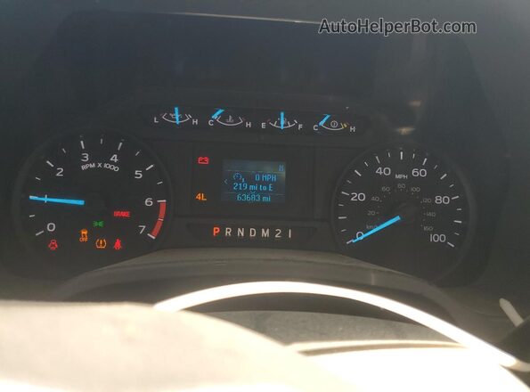 1FT7W2B69NEE77921 2022 FORD F250 White Instrument cluster view