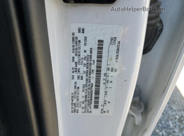 1FT7W2B69NEE77921 2022 FORD F250 White Engine compartment view