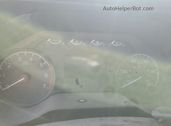 1FT7W2BA1PEC51346 2023 FORD F250 White Instrument cluster view