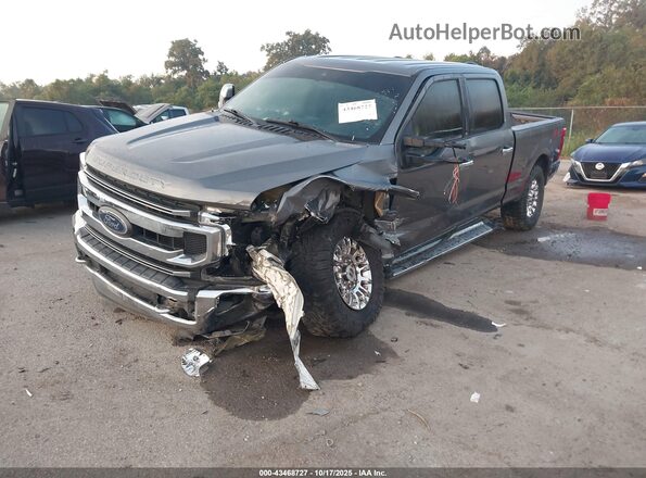 1FT7W2BN1MEC57016 2021 FORD F-250 Gray Dashboard view