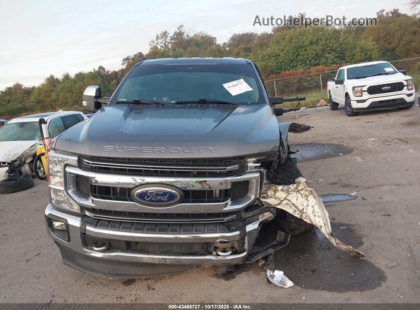 1FT7W2BN1MEC57016 2021 FORD F-250 Gray Rear interior view