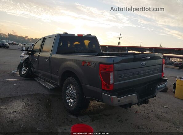 1FT7W2BN1MEC57016 2021 FORD F-250 Gray Rear left
