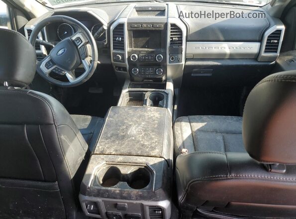 1FT7W2BN3LEE94055 2020 FORD F250 Gray Dashboard view