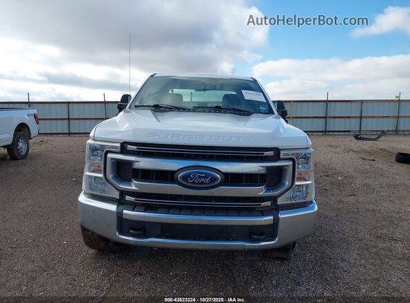 1FT7W2BN4LEC18998 2020 FORD F-250 White ხელსაწყოთა პანელის ხედი