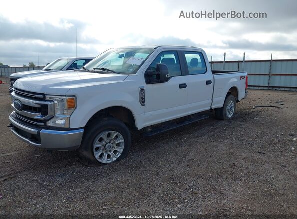 1FT7W2BN4LEC18998 2020 FORD F-250 White წინა მარცხენა ხედი სამი მეოთხედიდან