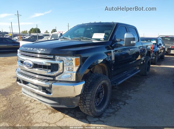1FT7W2BN6LEE95068 2020 FORD F-250 Black Առջևի ձախ երեք քառորդ տեսարան
