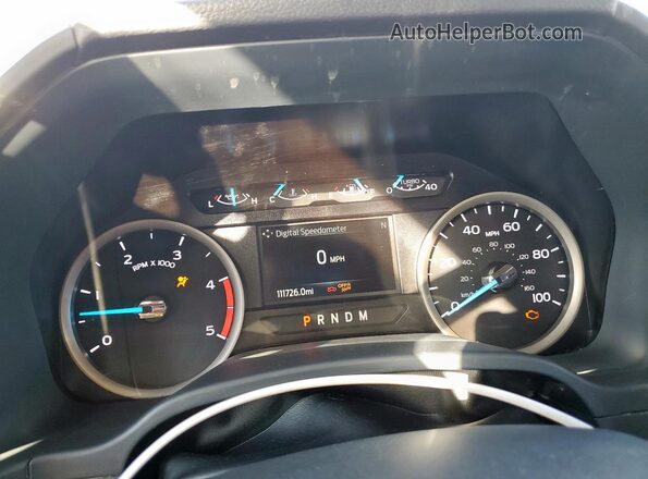 1FT7W2BT1NEE65736 2022 FORD F250 Серебряный Вид щитка приборов