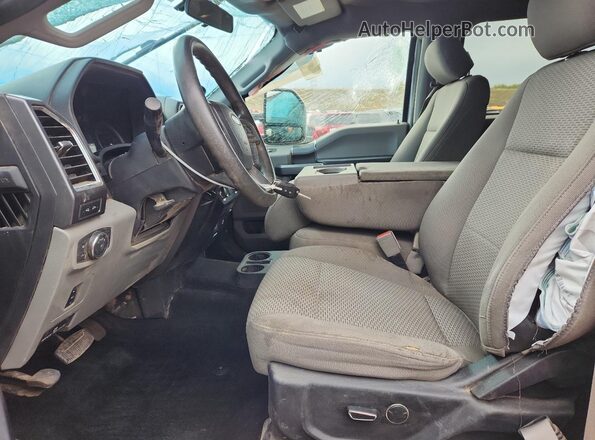 1FT7W2BT2JEB89383 2018 FORD F250 Silver წინა სალონის ხედი