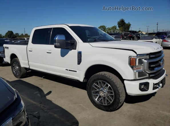 1FT7W2BT2LEE69551 2020 FORD F250 White Delantero derecho