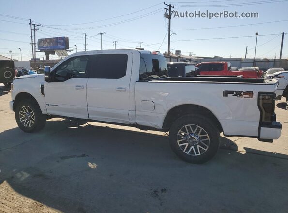 1FT7W2BT2LEE69551 2020 FORD F250 White Trasero izquierdo