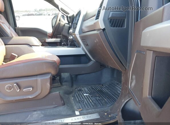 1FT7W2BT2NEC03305 2022 FORD F-250 Black Vista interior delantera