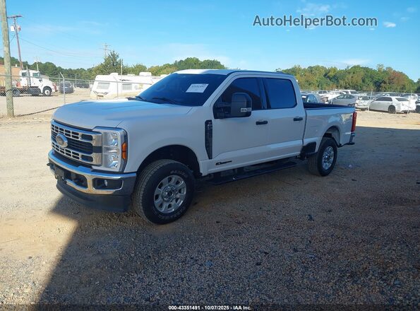 1FT7W2BT3REC36576 2024 FORD F-250 White წინა მარცხენა ხედი სამი მეოთხედიდან