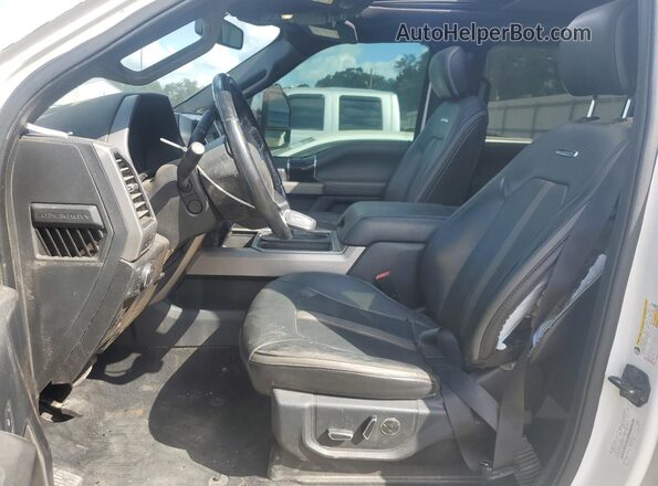 1FT7W2BT4LEC58867 2020 FORD F250 White წინა სალონის ხედი