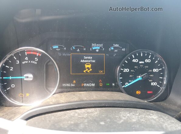 1FT7W2BT4LEC58867 2020 FORD F250 White ხელსაწყოთა პანელის ხედი
