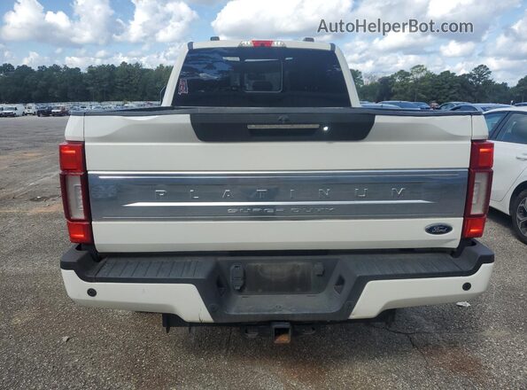 1FT7W2BT4LEC58867 2020 FORD F250 White უკანა ხედი