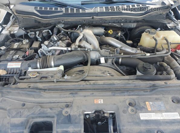 1FT7W2BT4LEC58867 2020 FORD F250 White უკანა სალონის ხედი
