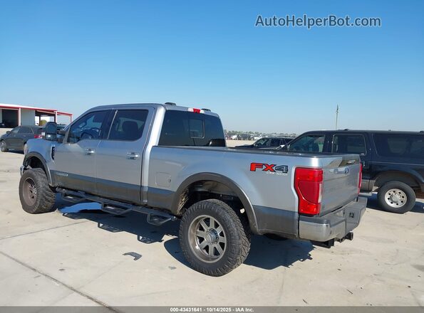 1FT7W2BT5LED48948 2020 FORD F-250 Silver Tył lewy