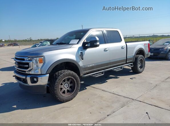 1FT7W2BT5LED48948 2020 FORD F-250 Silver Przód lewy