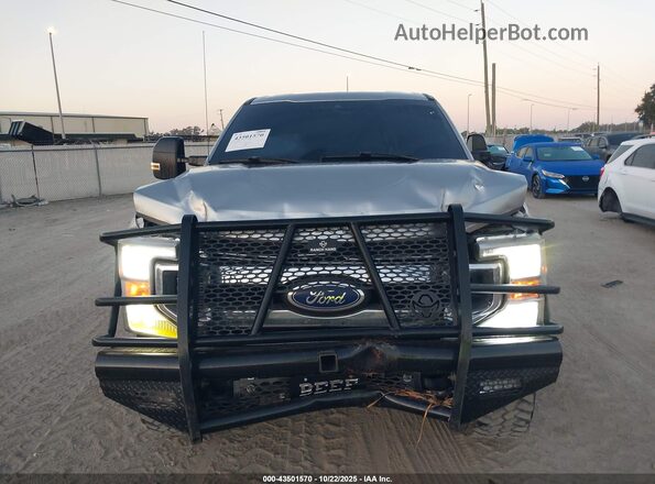 1FT7W2BT5LED57522 2020 FORD F-250 Silver ხელსაწყოთა პანელის ხედი