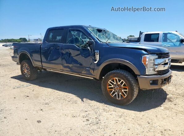 1FT7W2BT8HEC01224 2017 FORD F250 Blue წინა მარჯვენა