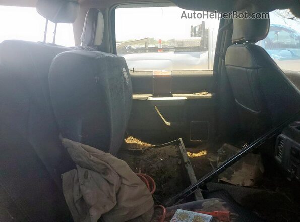 1FT7W2BT8HEC01224 2017 FORD F250 Blue უკანა სავარძლების ხედი