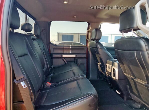 1FT7W2BT9LEC70304 2020 FORD F250 Red Հետևի նստատեղերի տեսք