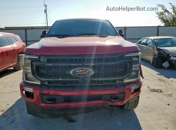1FT7W2BT9LEC70304 2020 FORD F250 Red Դիմացի տեսք