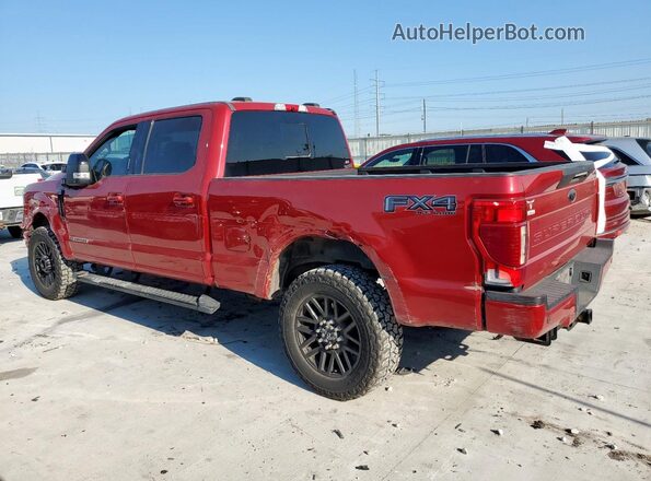 1FT7W2BT9LEC70304 2020 FORD F250 Red Հետևի ձախ