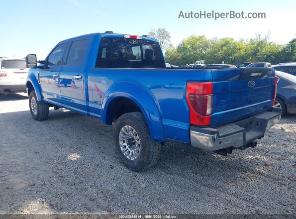 1FT7W2BT9LEE04809 2020 FORD F-250 Blue Tył lewy