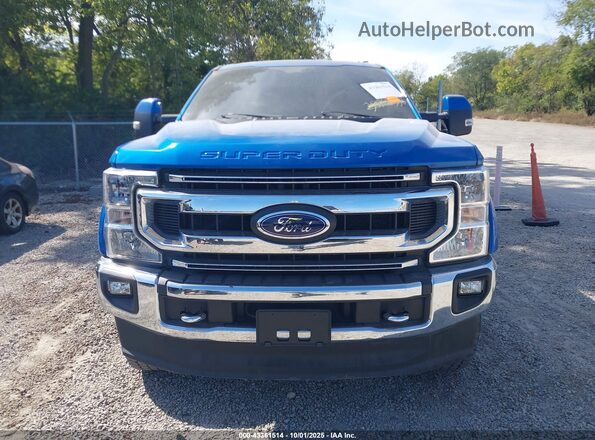 1FT7W2BT9LEE04809 2020 FORD F-250 Blue Widok wnętrza z tyłu