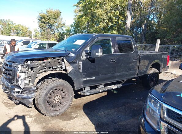 1FT7W2BT9LEE73354 2020 FORD F-250 Black Widok wnętrza z tyłu