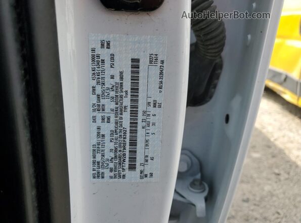 1FT7W2BT9REF83927 2024 FORD F250 White ძრავის განყოფილების ხედი