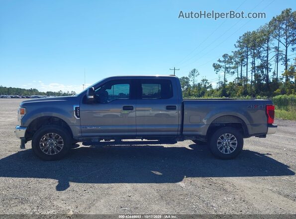 1FT7W2BTXMED42810 2021 FORD F-250 Gray Widok wnętrza 360 stopni