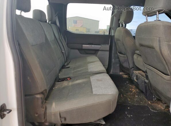 1FT7W2BTXPEC11512 2023 FORD F250 White Հետևի նստատեղերի տեսք