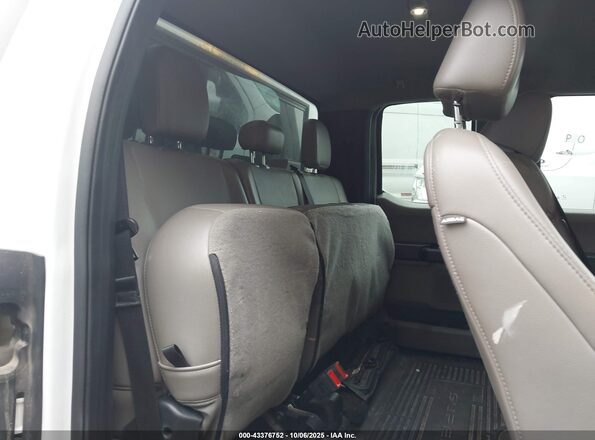 1FT7X2A68MEC02506 2021 FORD F-250 White Widok naklejki z numerem VIN