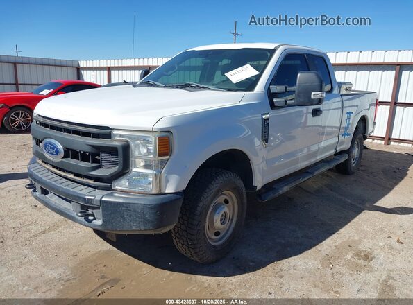 1FT7X2B65LED11437 2020 FORD F-250 White Vista tres cuartos delantera izquierda
