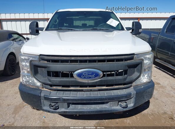 1FT7X2B65LED11437 2020 FORD F-250 White Vista del cuadro de instrumentos