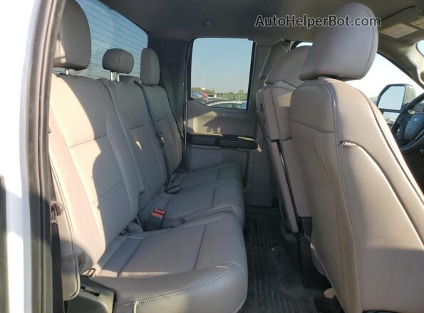 1FT7X2B68LEE22113 2020 FORD F250 White უკანა სავარძლების ხედი
