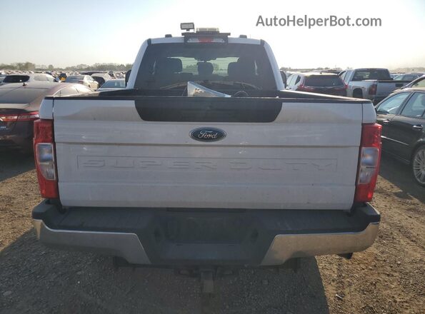 1FT7X2B68LEE22113 2020 FORD F250 White უკანა ხედი