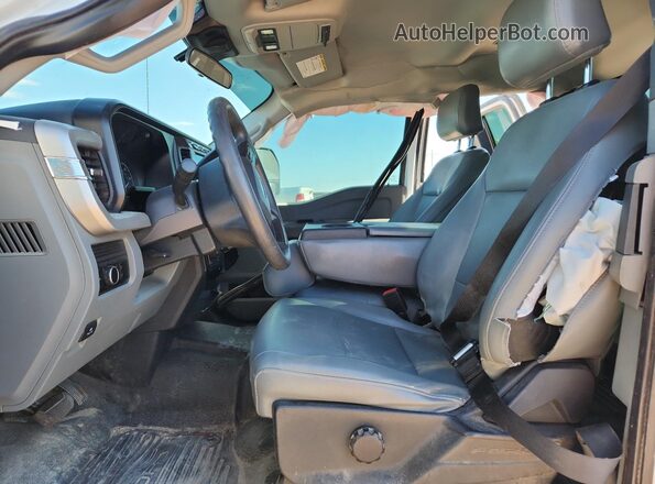 1FT7X2BA7PED17430 2023 FORD F250 White Widok wnętrza z przodu