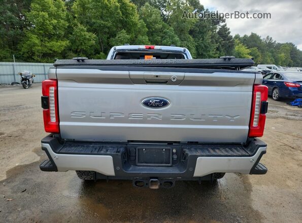1FT8W2BM9PEE13478 2023 FORD F250 Серебряный Вид сзади