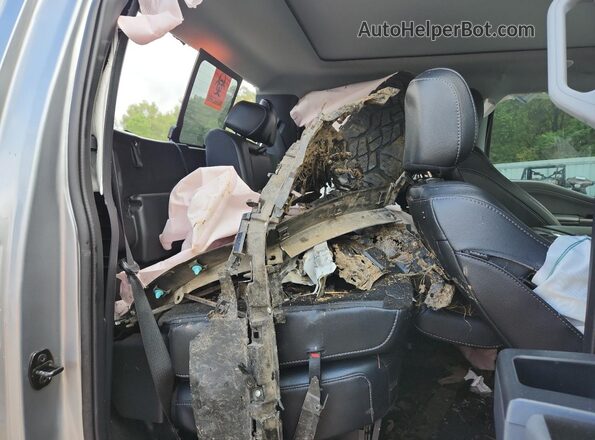 1FT8W2BM9PEE13478 2023 FORD F250 Серебряный Вид задних сидений