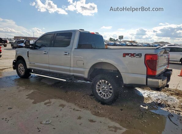1FT8W2BT0NEE49547 2022 FORD F250 Silver Задня ліва чверть