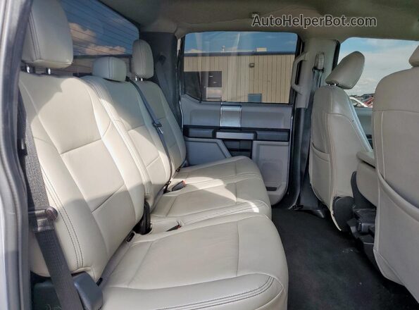 1FT8W2BT0NEE49547 2022 FORD F250 Silver Вид задніх сидінь