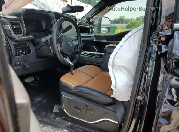 1FT8W2BT0REC66199 2024 FORD F250 Black Widok wnętrza z przodu