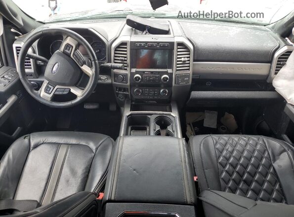 1FT8W2BT2LEC98322 2020 FORD F250 Charcoal Առջևի վահանակի տեսք