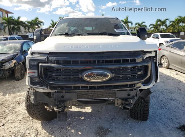 1FT8W2BT2LEE77511 2020 FORD F250 White წინა ხედი