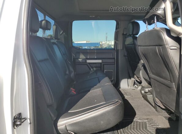 1FT8W2BT2LEE77511 2020 FORD F250 White უკანა სავარძლების ხედი